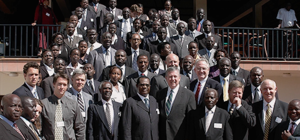 Bob Goff and Uganda leaders in the early years