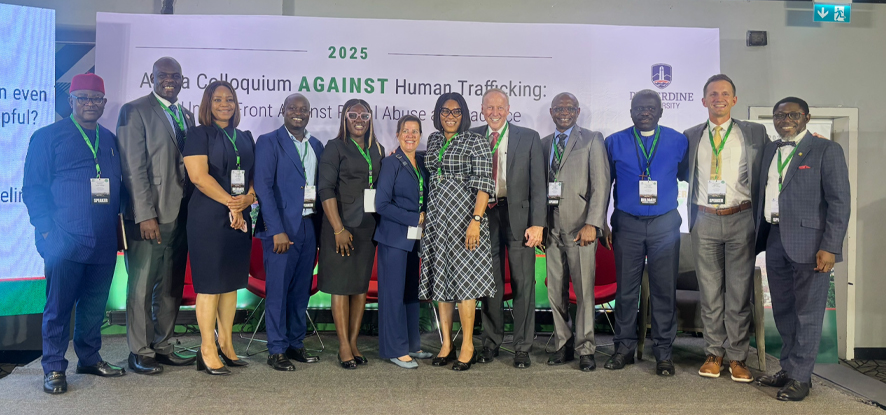 Colloqium against human trafficking group photo